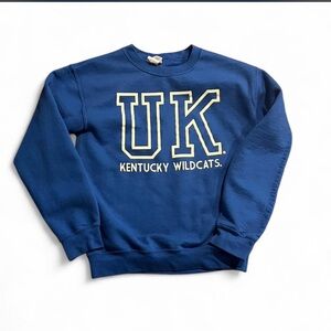 Blue Kentucky Wildcats Crewneck